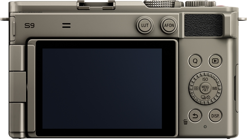 Aparat Foto Mirrorless Panasonic Lumix S9, Kit cu Obiectiv 18-40mm F4.5-6.3, Titanium Black [3]