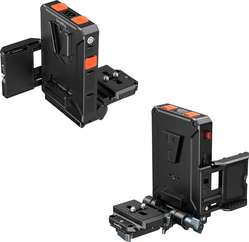Placa adaptor inteligenta pentru baterii V-Mount SmallRig 5899, compatibila cu Arca-Swiss [3]