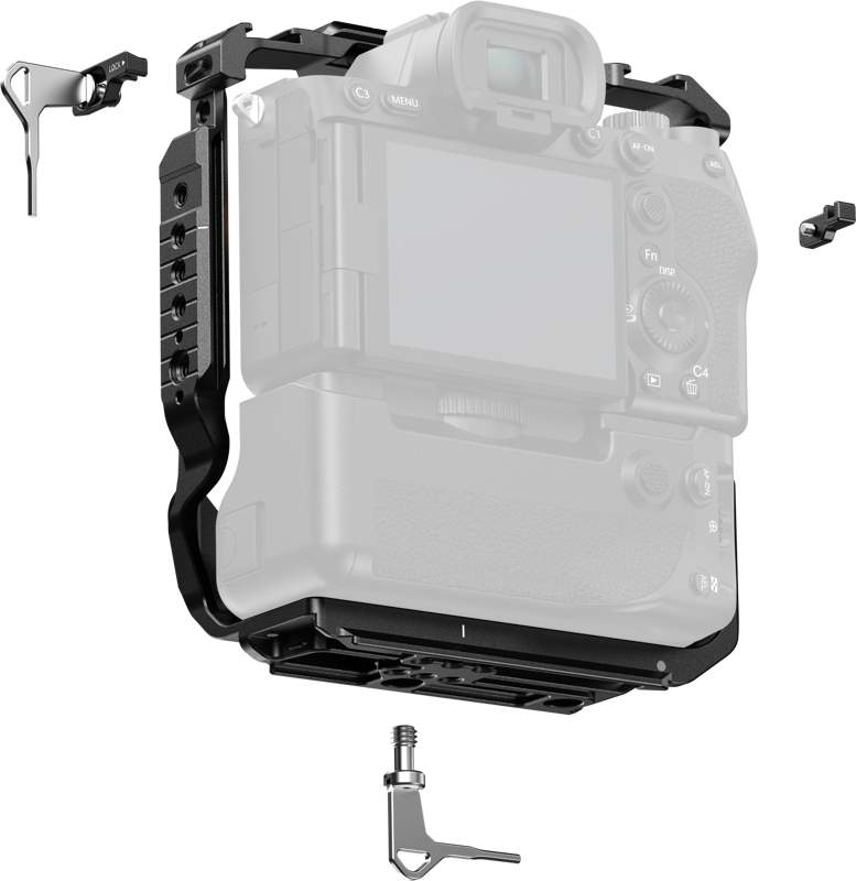 Cage SmallRig 6114 pentru Sony A 7R V / 7 IV / 7S III / 1 / 7R IV / 7 V cu mâner vertical VG-C4EM [3]