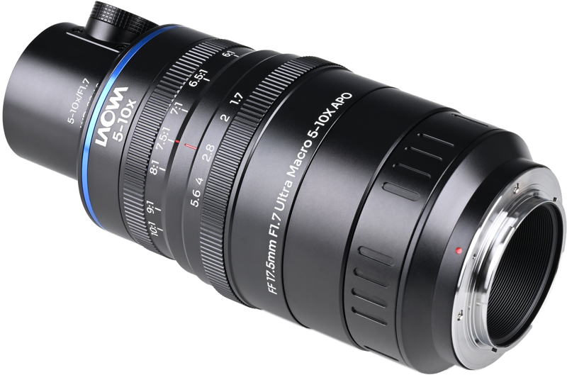 Obiectiv Laowa Aksen 17.5mm f/1.7 5-10X Ultra Macro APO Ver. Ilumianre Coaxiala, Montura Fuji X [3]