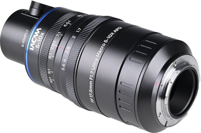 Obiectiv Laowa Aksen 17.5mm f/1.7 5-10X Ultra Macro APO Ver. Ilumianre Coaxiala, Montura MFT [3]