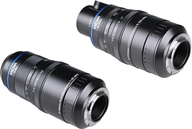 Set 2 obiective Laowa Aksen 45mm f/2.8 si 17.5mm f/1.7, Montura MFT [3]