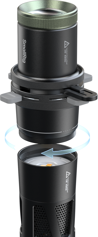 SmallRig 6377 RF 20C with SP Air Spotlight Kit [3]