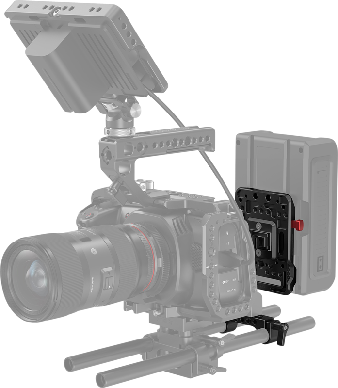 Adaptor baterie SmallRig 2991 V-Mount cu brat reglabil [4]