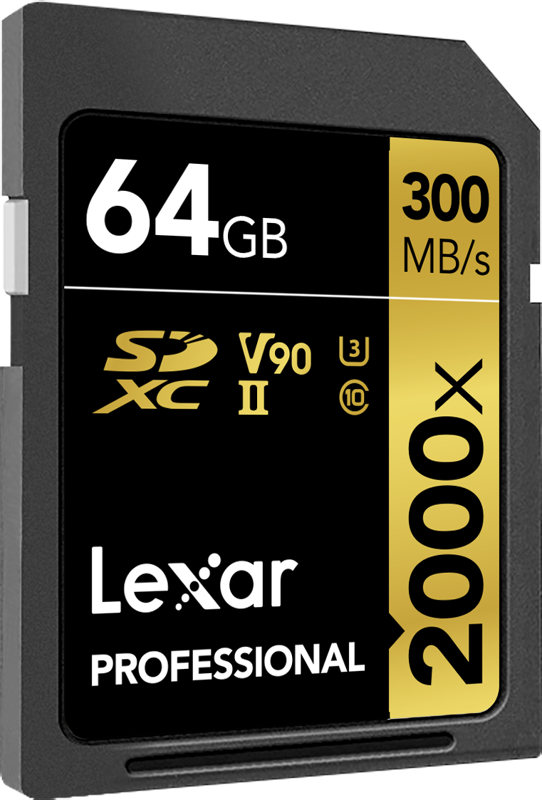 Card de memorie Lexar SDXC Pro 2000X UHS-II U3 V90 64GB [1]
