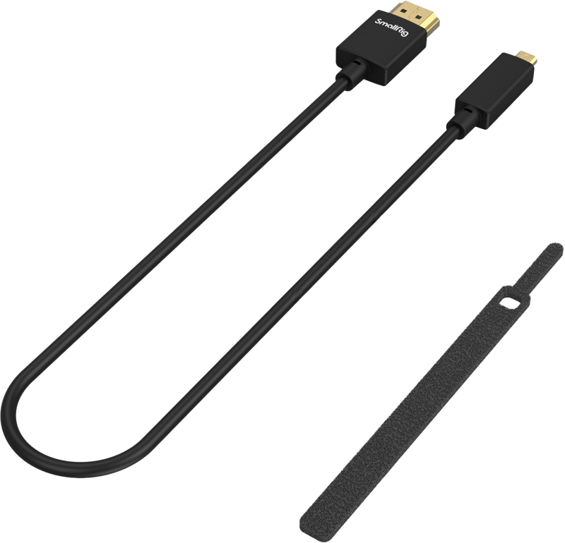 Cablu microHDMI la HDMI SmallRig 3042 HDMI 4K 35cm (D to A) [4]