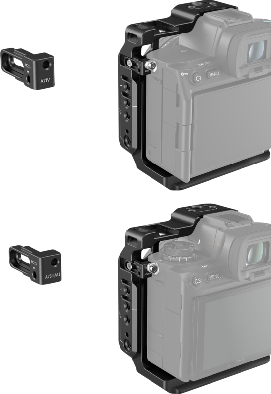 Cage SmallRig 3639 pentru Sony A7IV/ A7SIII/ A7RIV/ A7RV/ A1  [4]