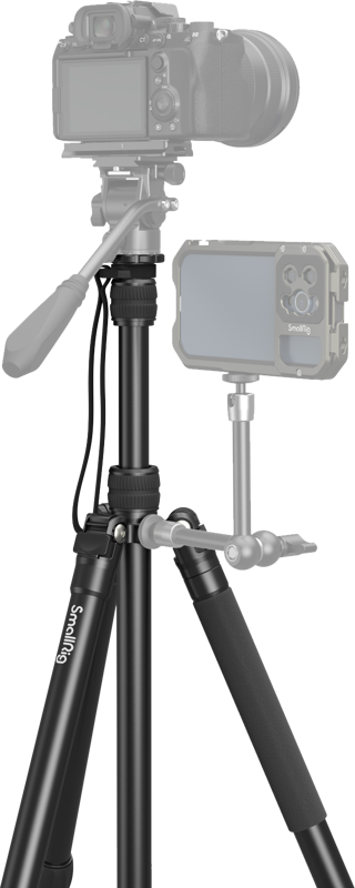 Trepied video cap fluid SmallRig 3760 CT180, 183cm, pana la 3KG [4]