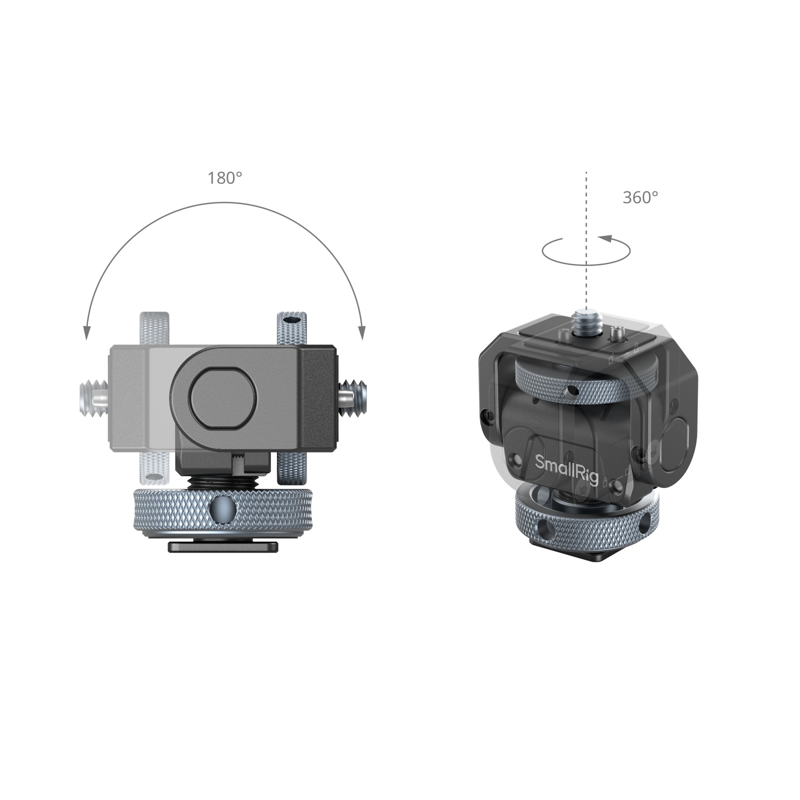 Montura monitor cold shoe SmallRig 3809 [4]