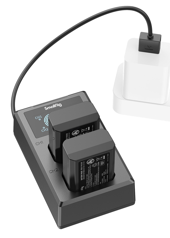 Kit baterie + incarcator SmallRig 3818 NP-FW50 [4]