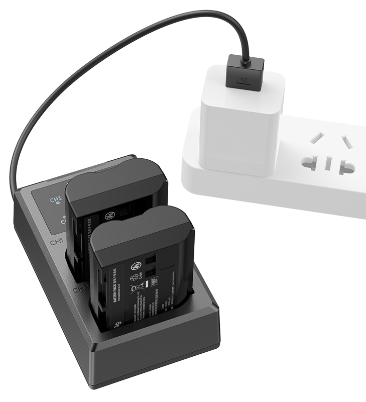 Kit baterie + incarcator SmallRig 3820B EN-EL15 [4]