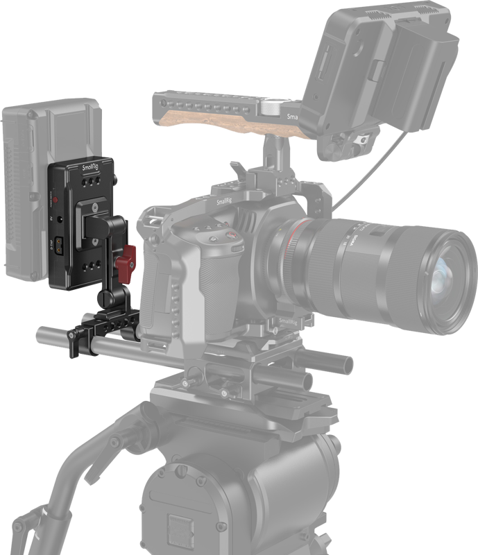 Adaptor baterie SmallRig 3499 V-Mount versiune de baza cu brat extensibil [4]