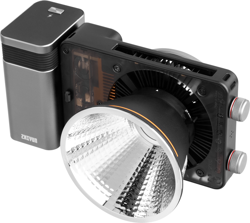 Combo Lumina LED continua Bi-color Zhiyun Fiveray M40 [4]