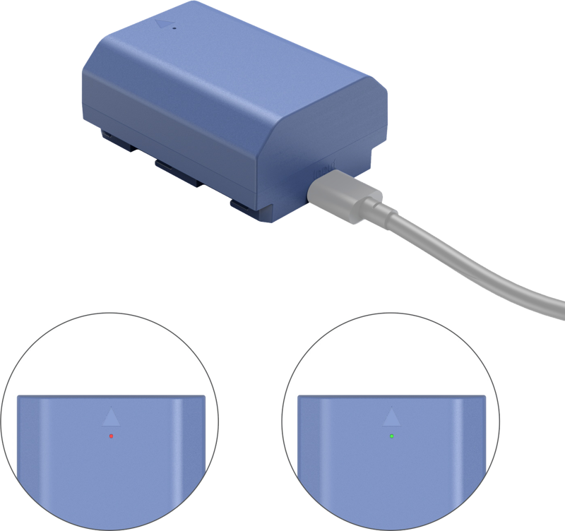 Baterie camera USB-C reincarcabila SmallRig 4265B NP-FZ100 [4]