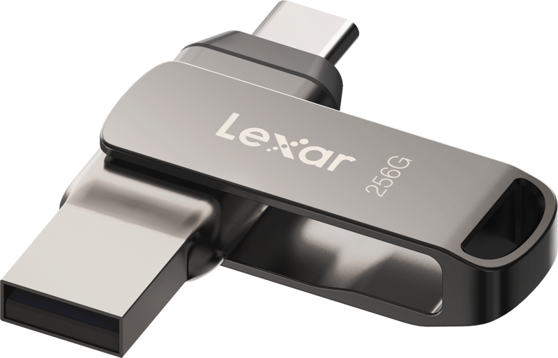 Lexar JumpDrive Dual Drive D400 Type-C/Type-C & Type-A, up to 130MB/s read (USB 3.1) 256GB [4]