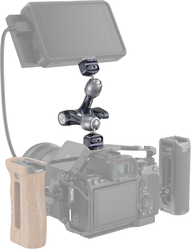Brat articulat cu roate dintata SmallRig 4194 Magic Arm 7" [4]