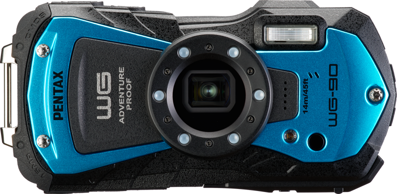 Aparat Foto Compact Pentax WG-90 Subacvatic, Blue [4]
