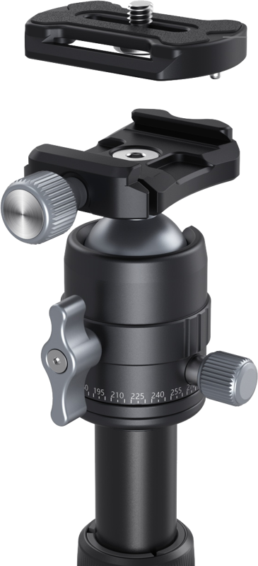 Trepied mini SmallRig 4289 Aluminum VT-20, 52 cm, pana la 6KG [4]