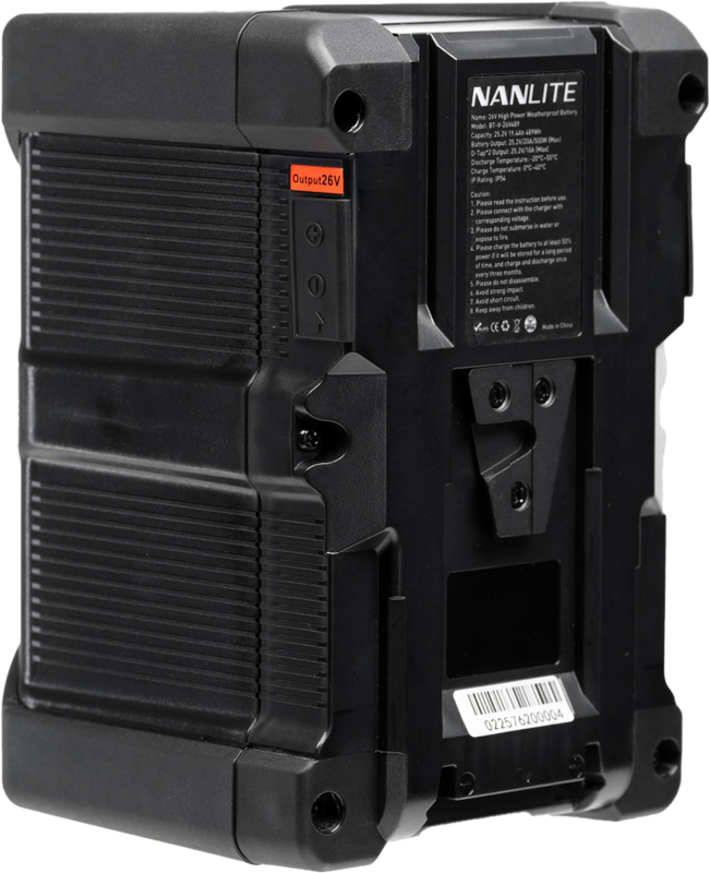 Baterie V-mount Nanlite pentru lumini FORZA 500 II & 720, 26V, 489Wh [4]