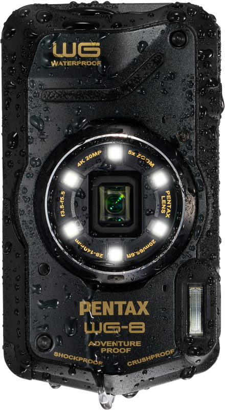 Aparat Foto Compact Pentax WG-8 Subacvatic, Black [4]