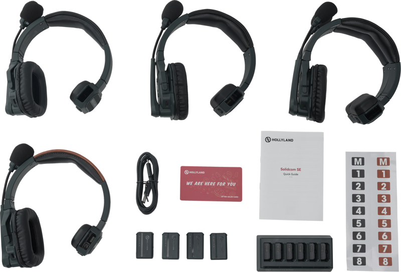 Sistem intercom 4 persoane Hollyland Solidcom SE [4]