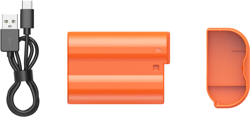 Baterie camera USB-C reincarcabila SmallRig 4966 EN-EL15c orange [4]