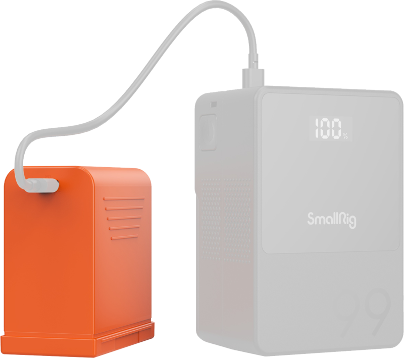 Baterie camera USB-C reincarcabila SmallRig 4972 NP-F970 orange [4]