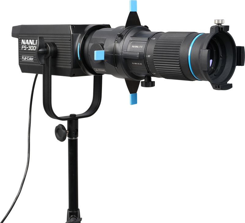 Atasament de proiectie Nanlite PJ-BM-25-45, montura Bowens, lentila zoom 25-45° [4]