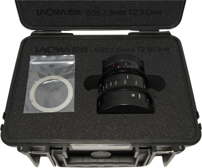 Obiectiv cinematic Laowa 7.5mm T2.9 Zero-D S35 Cine Lens, Montura Canon RF [4]