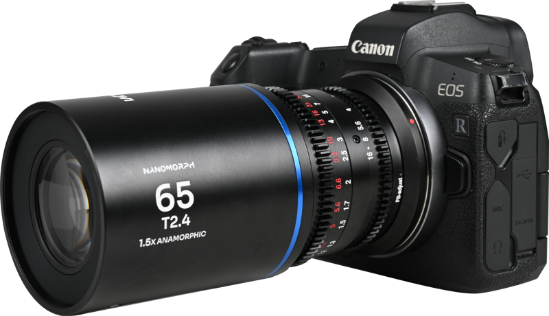 Obiectiv cinematic Laowa Nanomorph 65mm T2.4 1.5X S35, Albastru, Montura Canon RF [4]