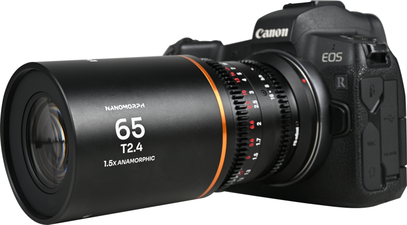 Obiectiv cinematic Laowa Nanomorph 65mm T2.4 1.5X S35, Amber, Montura Canon RF [4]