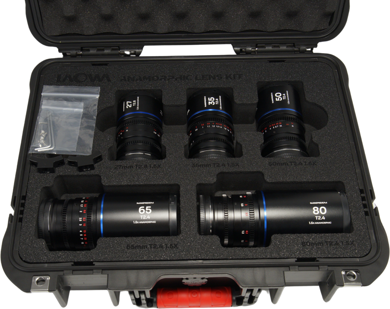 Set 5 obiective cinematice Laowa Nanomorph S35 Prime 27+35+50+65+80mm, Blue, Montura Fuji X [4]