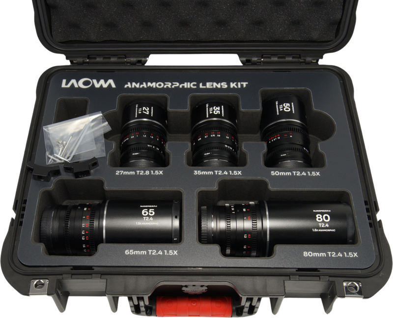 Set 5 obiective cinematice Laowa Nanomorph S35 Prime 27+35+50+65+8mm, Silver, Montura Canon RF [4]