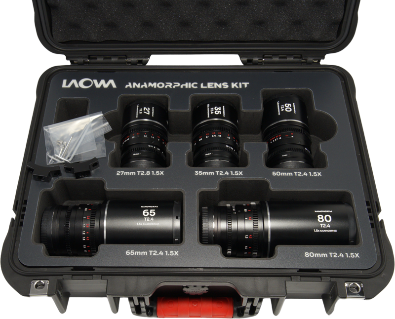 Set 5 obiective cinematice Laowa Nanomorph S35 Prime 27+35+50+65+8mm, Silver, Montura L Mount [4]