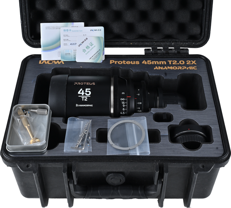 Obiectiv cinematic Laowa Proteus 2X Anamorphic 45mm T2, Silver, Montura Arri PL/Canon EF [4]