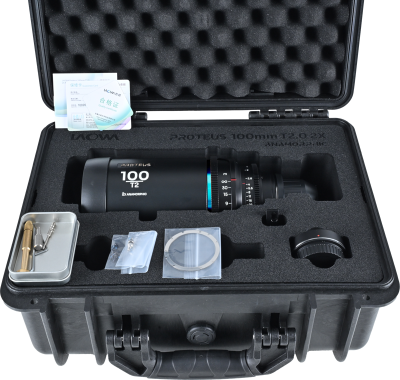 Obiectiv cinematic Laowa Proteus 2X Anamorphic 100mm T2, Blue, Montura Arri PL/Canon EF [3]