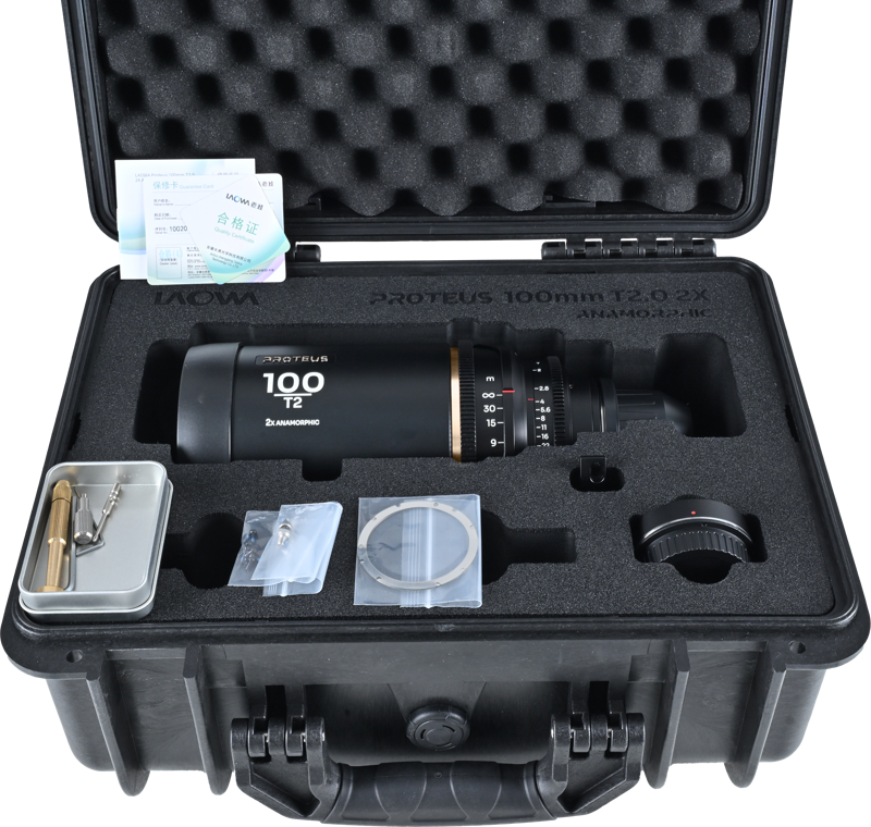 Obiectiv cinematic Laowa Proteus 2X Anamorphic 100mm T2, Amber, Montura Arri PL/Canon EF [3]
