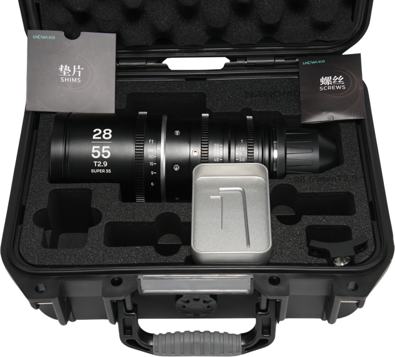 Obiectiv cinematic Laowa Nanomorph Zoom 28-55mm T2.9 1.5X S35, Silver, Montura Arri PL [4]