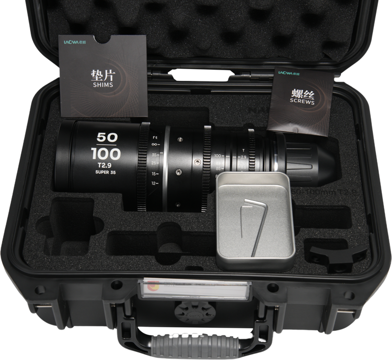 Obiectiv cinematic Laowa Nanomorph Zoom 50-100mm T2.9 1.5X S35, Silver, Montura Arri PL [4]