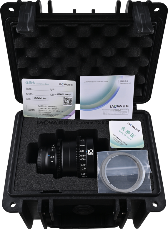 Obiectiv cinematic Laowa 10mm T2.9 Zero-D VV Cine Lens, Monutra Sony FE [4]