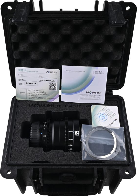 Obiectiv cinematic Laowa 10mm T2.9 Zero-D VV Cine Lens, Monutra Canon RF [4]