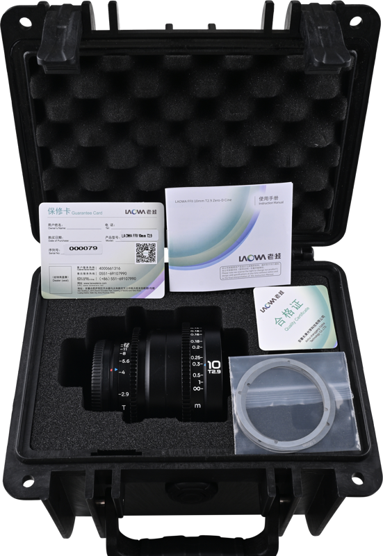 Obiectiv cinematic Laowa 10mm T2.9 Zero-D VV Cine Lens, Monutra L-mount [4]