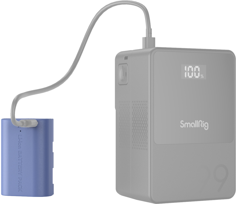 Baterie camera USB-C reincarcabila SmallRig 5406 Canon LP-E6P [4]