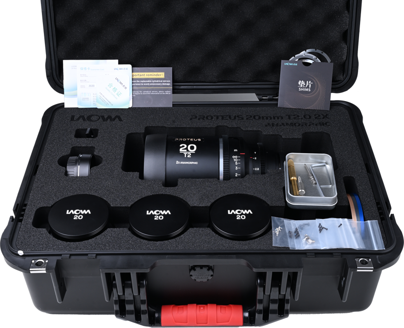 Obiectiv cinematic Laowa Proteus Flex 2X Anamorphic 20mm T2, Monutra Arri PL/Canon EF [4]