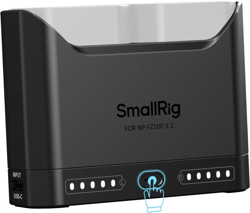 Incarcator baterii camera SmallRig 5489 pentru NP-FZ100 [4]