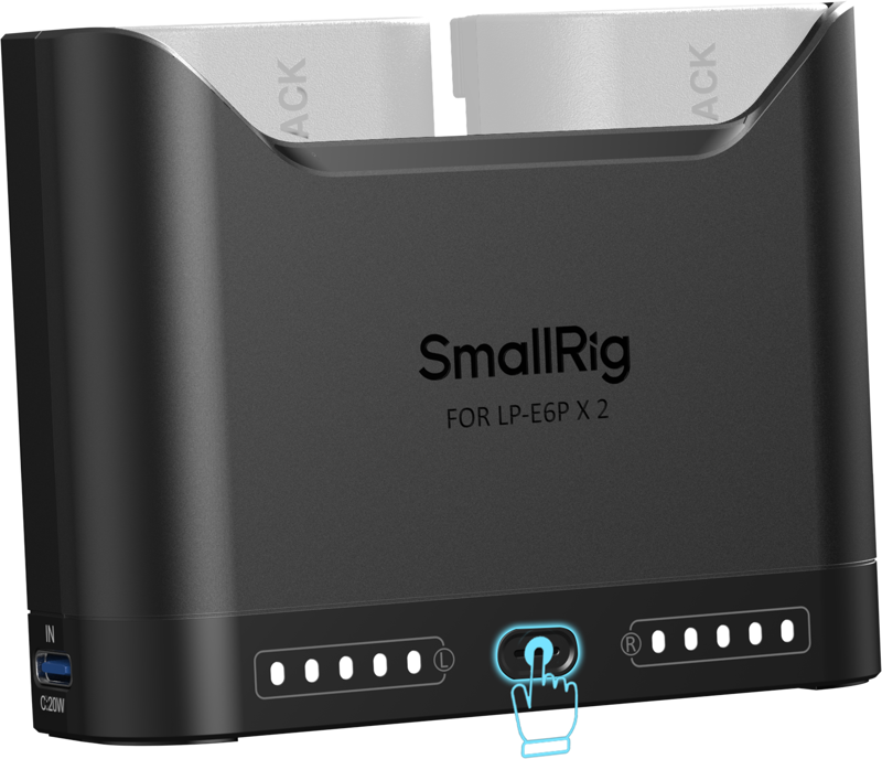Incarcator baterii camera SmallRig 5490 pentru LP-E6P [4]
