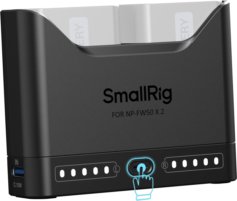 Incarcator baterii camera SmallRig 5493 pentru NP-FW50 [4]