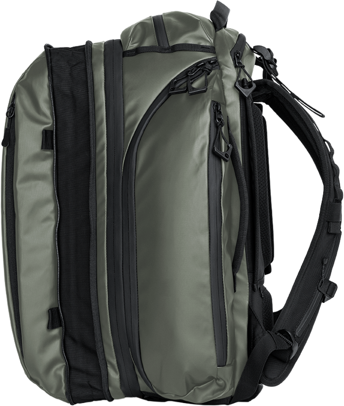 Rucsac foto WANDRD Transit Travel Backpack 45L Wasatch Green [4]