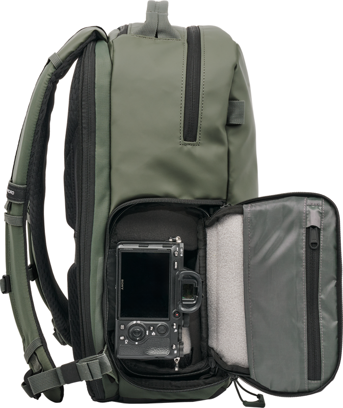 Rucsac foto WANDRD PRVKE 21L Zip Photo Bundle Wasatch Green [4]