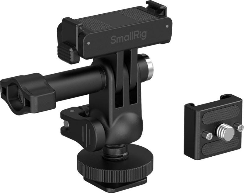 Adaptor SmallRig 6396 QR cu suport cold shoe si cap sferic pentru DJI Osmo Action 6 / Nano [4]